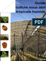 Guide de La Culture Sous Abris de Zone Tropical Humide