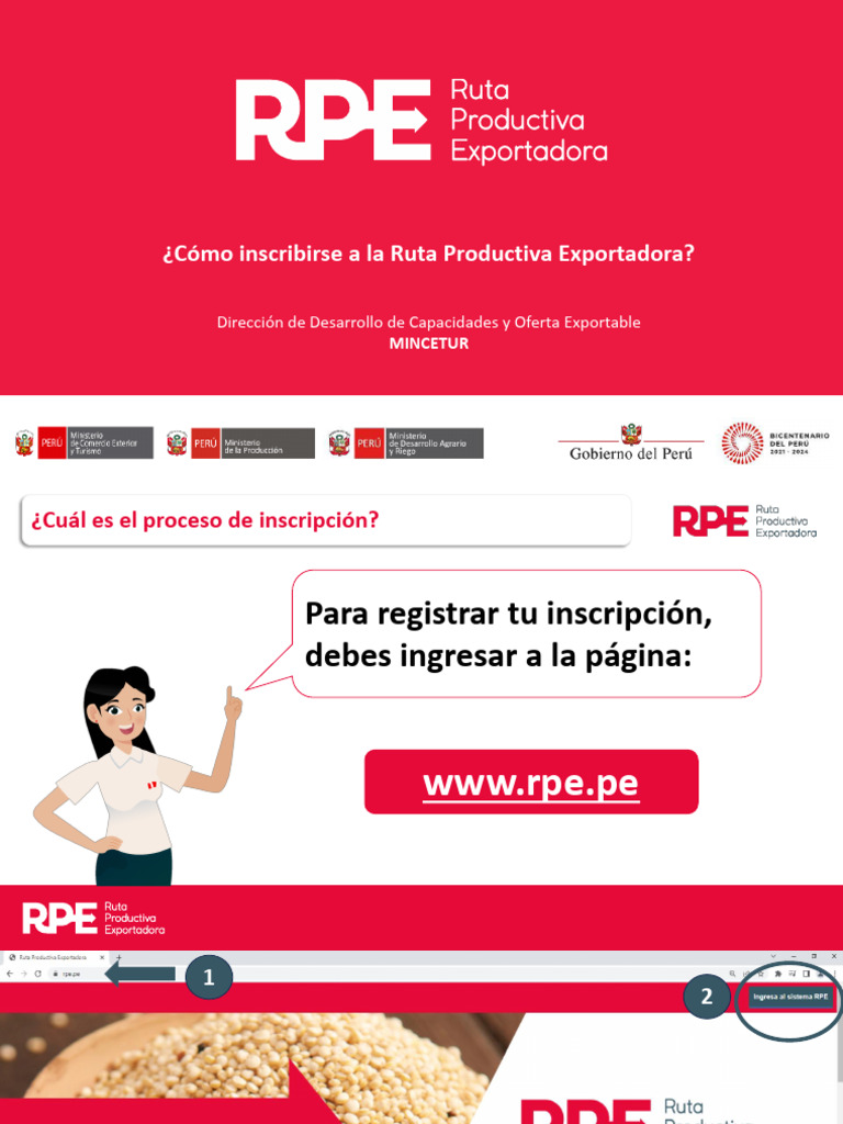 Pasos para Inscribirse A La RPE 2023 | PDF | ciberespacio