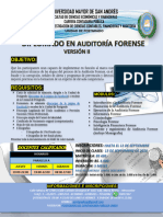 Afiche - Auditoria-Forense-Version II DIPLOMADO