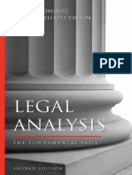 (1) David S. Romantz, Kathleen Elliott Vinson - Legal Analysis_ the Fundamental Skill