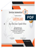 Certificado jd009000