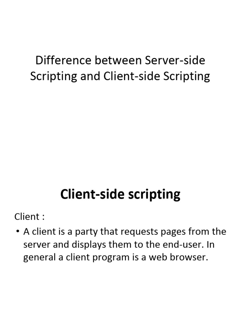 Diff Server Client | PDF