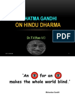 Mahatma Gandhi: On Hindu Dharma