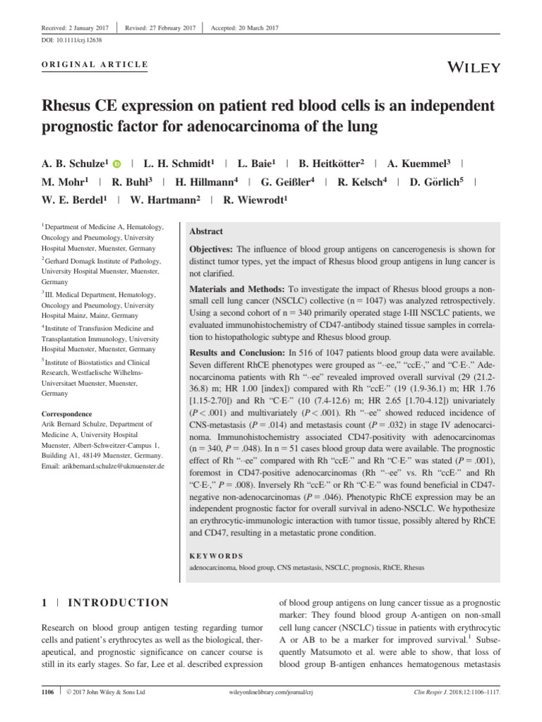 Schulze Et Al2018The Clinical Respiratory Journal PDF