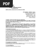 Modelo de Demanda de Desalojo