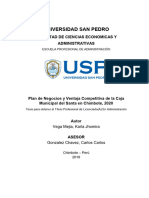 Tesis - Plan de Negocios-Caja Del Santa-Universidad San Pedro