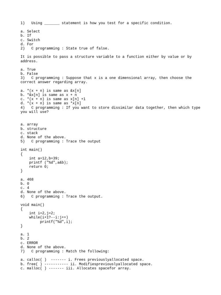 c-aptech-questions-pdf