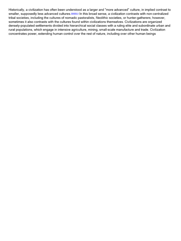 Understanding Civilization and Culture | PDF