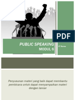 Dokumen - Tips Public Speaking Modul 6 Edisi 2ppt