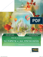 La Materia y Sus Interacciones I DGB