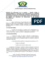 PARECER - CCJ - PL 040.2023 - Moraes - Uber