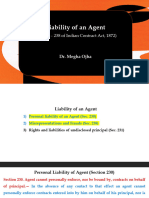 Unit 15 - Lecture 1 - Liability of An Agent