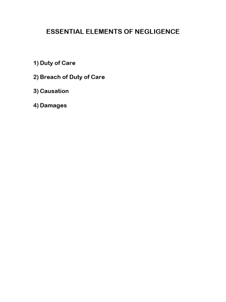 How To Convert Array Elements To Establish Negligence