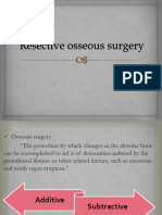Resective Osseous Surgery 