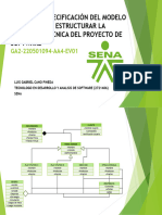Taller de Especificación Del Modelo Conceptual y Estructurar La Propuesta Técnica Del Proyecto de Software Ga2-220501094-Aa4-Ev01