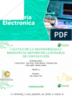 Transformada Z Por Integral de Convolucion