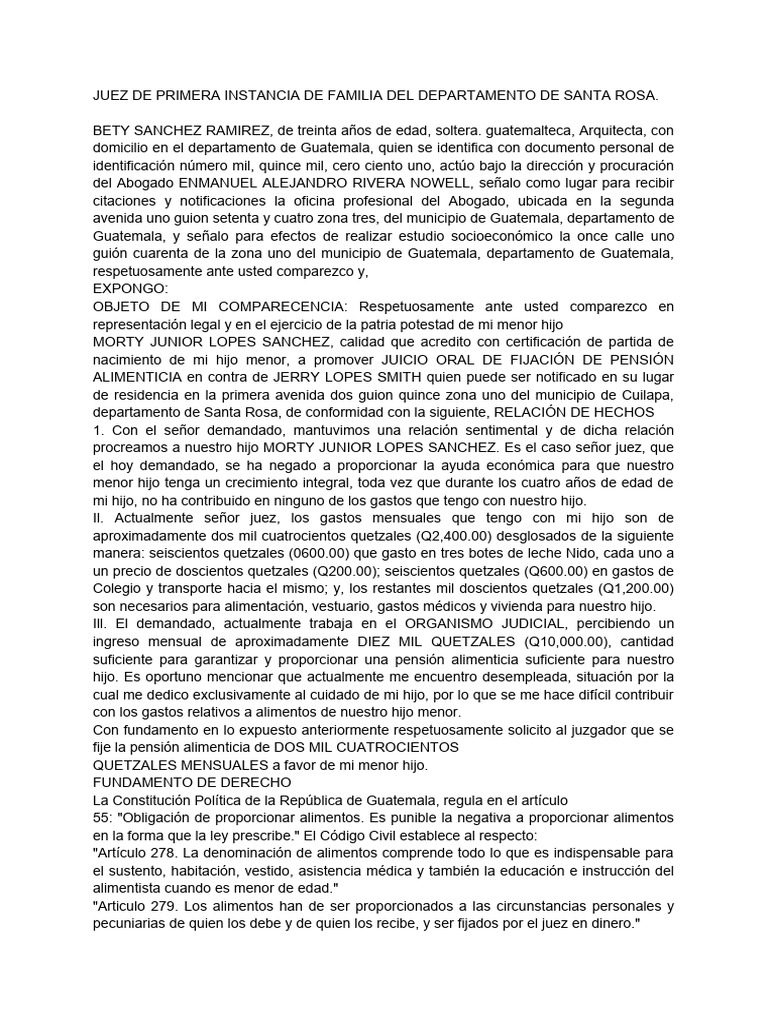 Demanda Civil | PDF