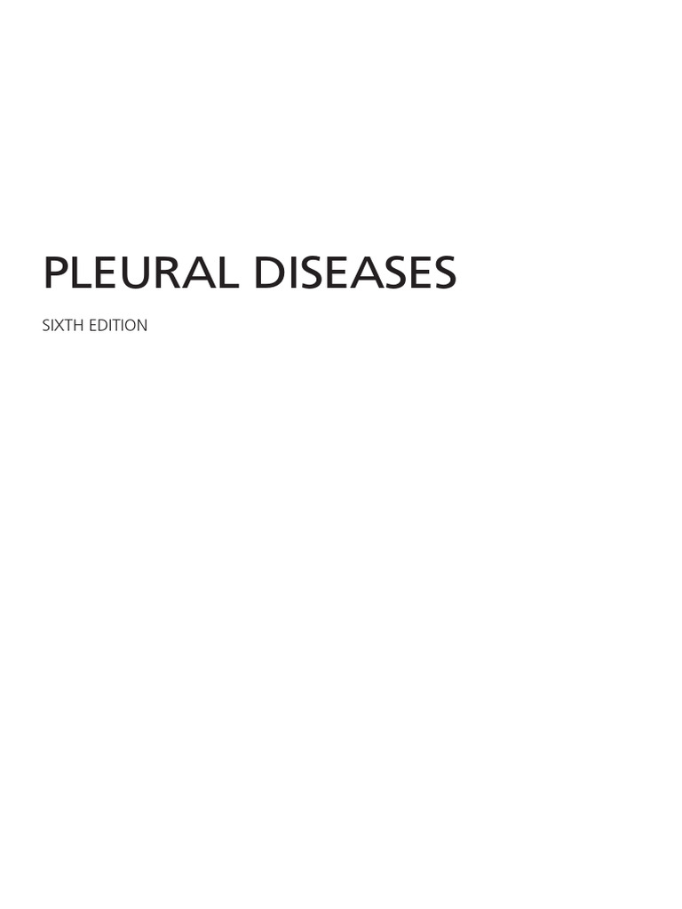 MICHI  Pleural Diseases | PDF | Wellness | Science & Mathematics
