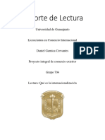 Reporte de Lectura