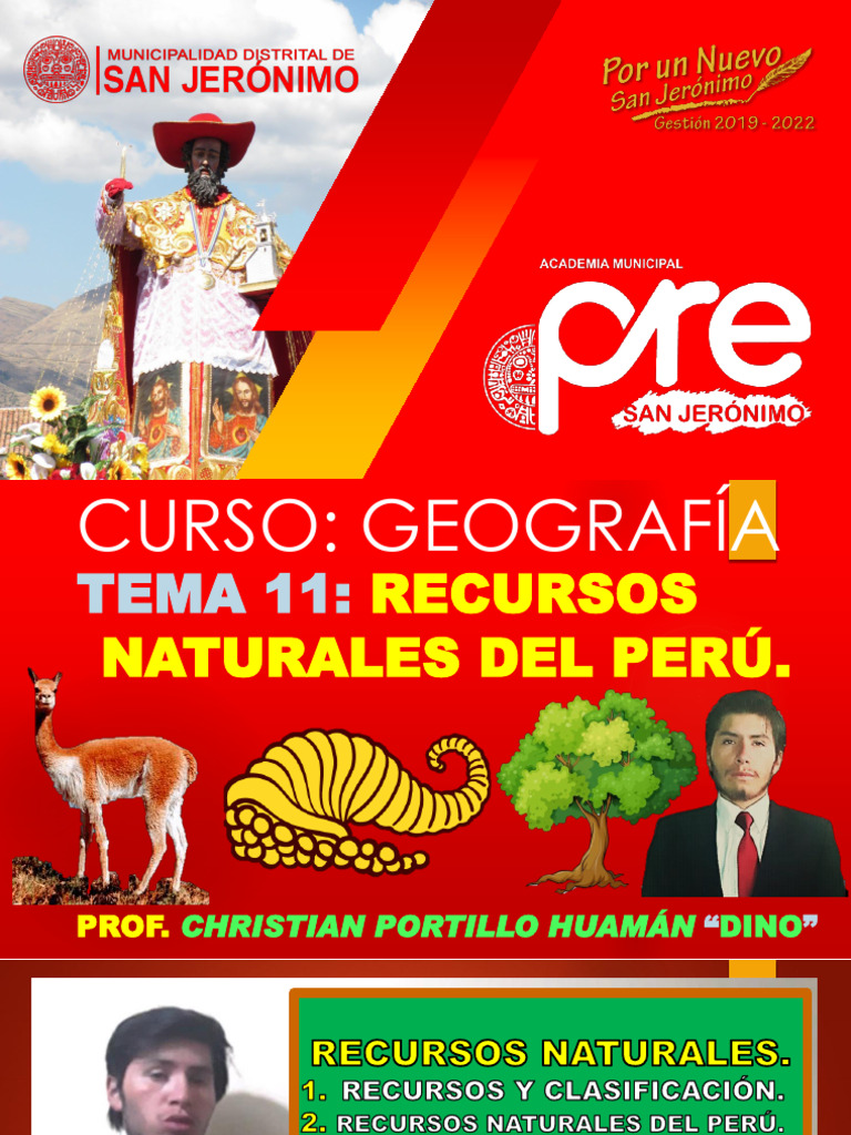 Tema 11-Recursos Naturales Pre San Jerónimo | Descargar gratis PDF ...