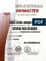 autocad2d certificado