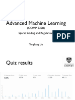 Advanced Machine Learning: (COMP 5328)