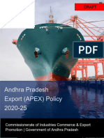 Draft AP Export Policy 2020 APEX