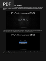 PS4-Xplorer 2.0 Manual de Usuario_English