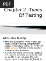 Chapter 2 Types of Testing