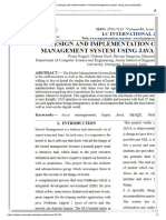 View of Design and Implementation of Hostel Management System Using Java and MySQL