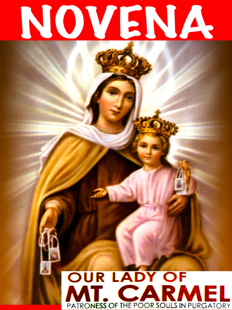 Our Lady of Mt Carmel Novena | PDF
