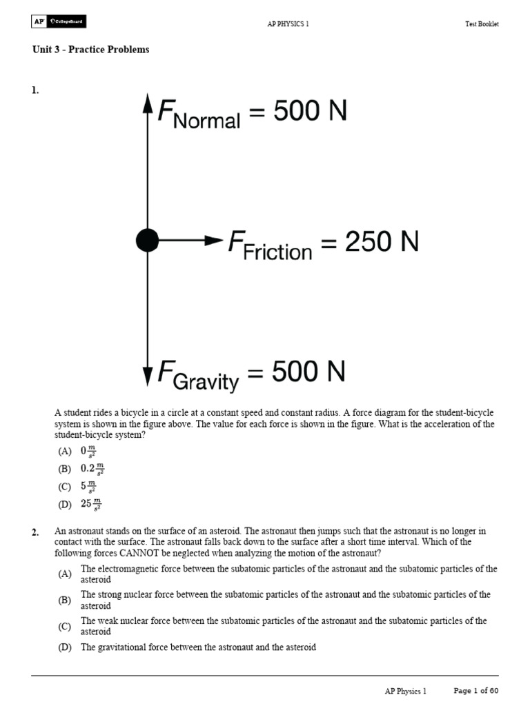 Unit3 Practicce Test Questions | PDF
