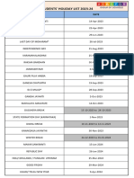 Student Holiday List Ay 2023 - 24