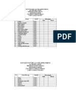 DAFTAR INVENTARIS Ekonomi Syariah