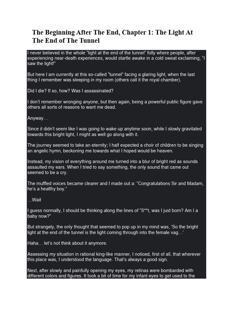 The Beginning After The End: Chapter 1 | PDF
