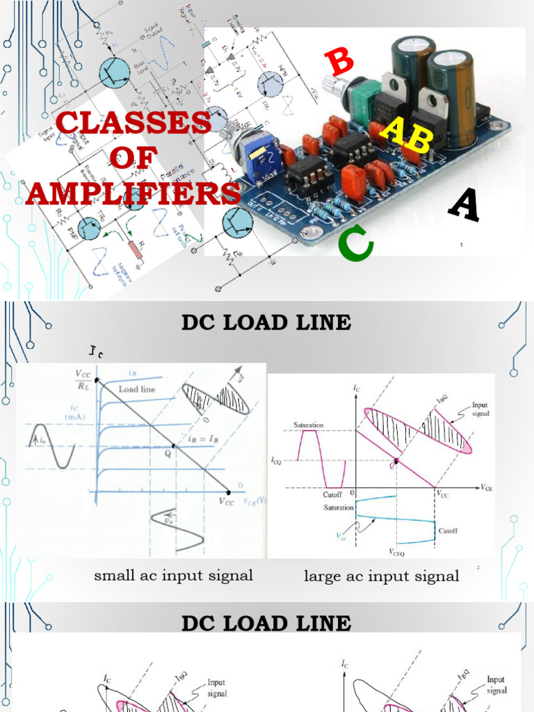 Classes of Amplifiers JFET PDF