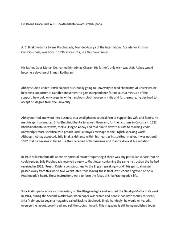 Guru Parampara Pdf Vaishnavism Bhakti Movement