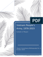 Thayer, Vietnam People's Army, 1976-2023 - Bibliography