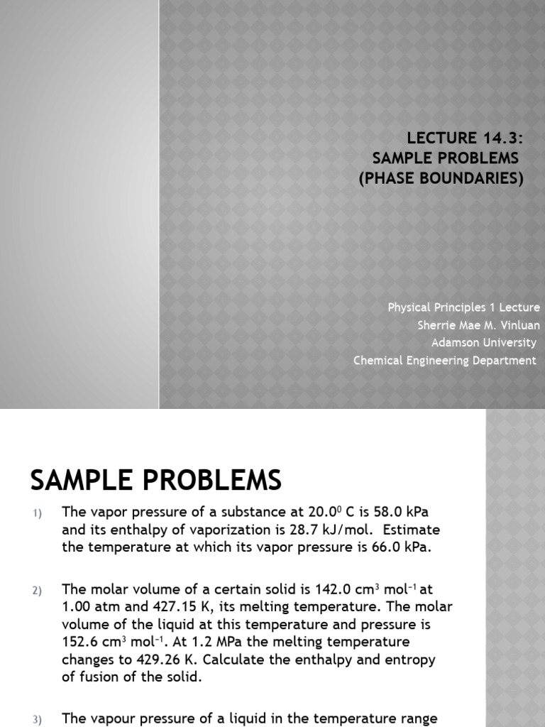 Lecture 14 3 sample problems phase boundaries pdf