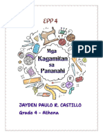 EPP4 Gamit Sa Pananahi