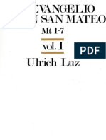 Ulrich, Luz - El Evangelio Segun San Mateo 01