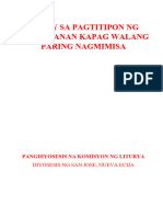 Gabay Sa Pagtitipon NG Sambayanan Kapag Walang Paring Nagmimisa