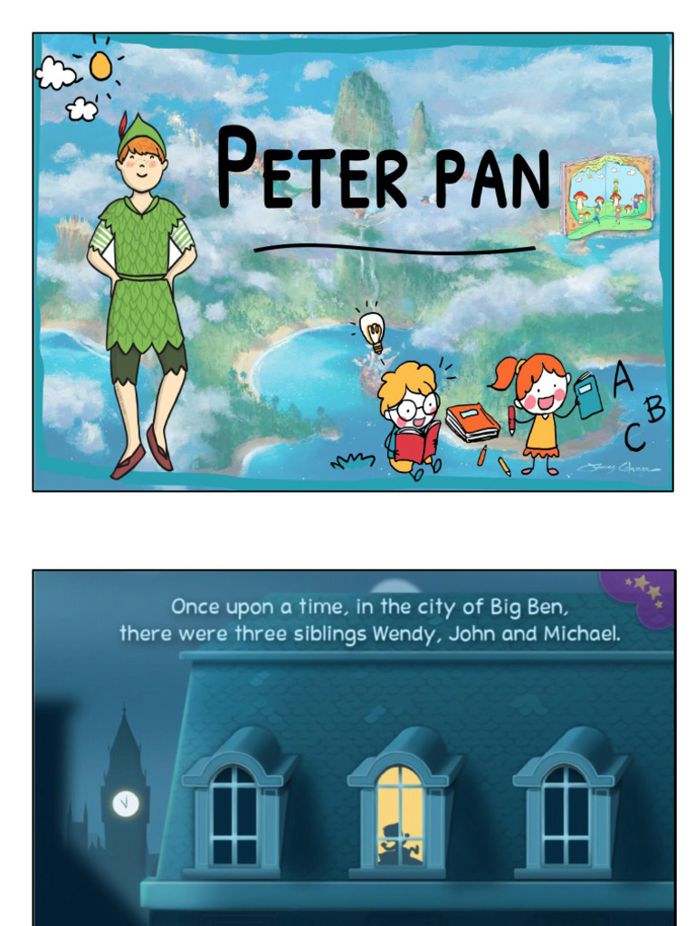 Primary Connections Peter Pan Activity 4 Story Cards PDF