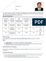 CV of Hridoy Dey-1