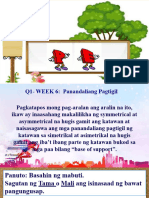 Q1-Pe2-Week 6-Panandaliang Pagtigil, Asymetrical at Symmetrical