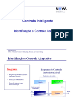 Controlo Adaptativo