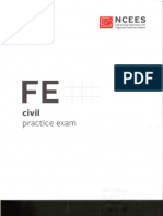 Ncees Fe Civil Practice Exam