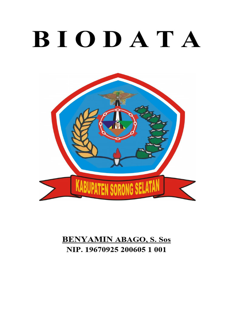 Biodata Baru Pdf