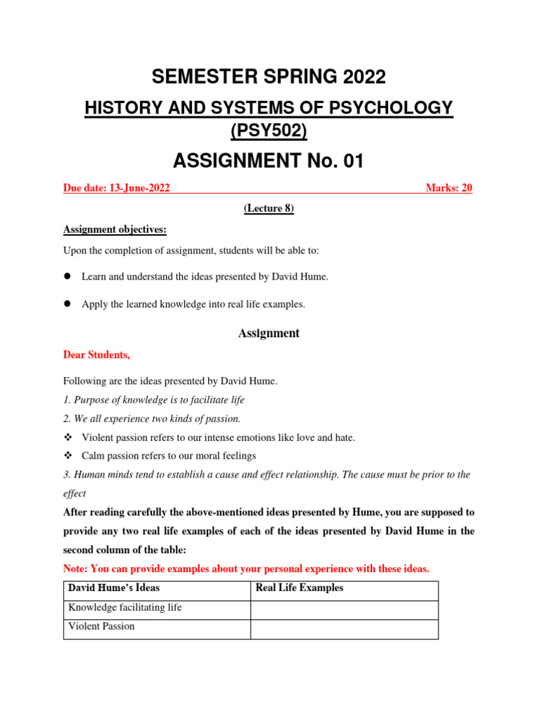 Spring 2022 - PSY502 - 1 | PDF