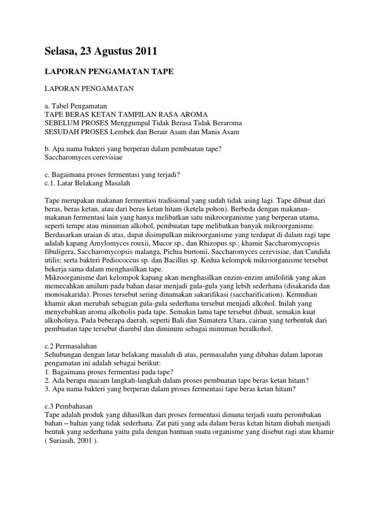 Langkah Langkah Membuat Laporan Pengamatan Seputar Laporan